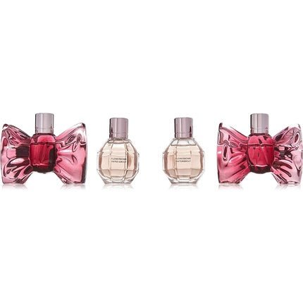 Victor & Rolf The House Miniature Gift Set 2 x 7ml FlowerBomb EDP 2 x 7ml Bonbon EDT - Maison des fragrances