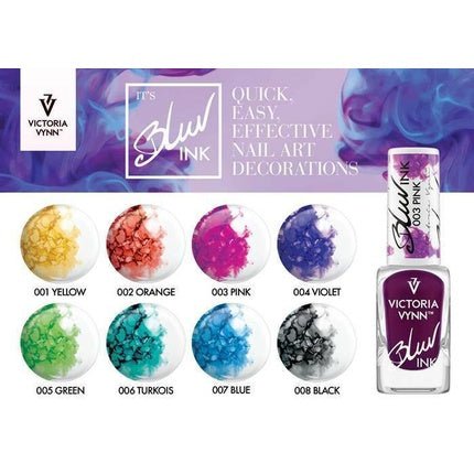 Victoria Vynn Metallic Blur Ink Watercolor Marble Smoke Smudge Nail Art 10ml - Maison des fragrances