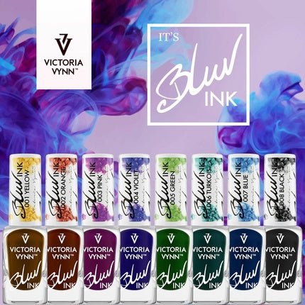 Victoria Vynn Metallic Blur Ink Watercolor Marble Smoke Smudge Nail Art 10ml - Maison des fragrances