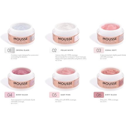 Victoria Vynn Mousse Sculpture Gel 50ml Thixotropic Gel Polar White 02 - Maison des fragrances