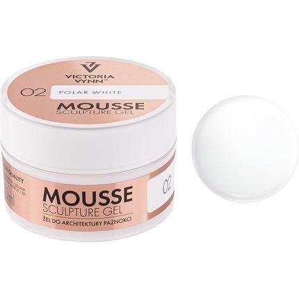 Victoria Vynn Mousse Sculpture Gel 50ml Thixotropic Gel Polar White 02 - Maison des fragrances