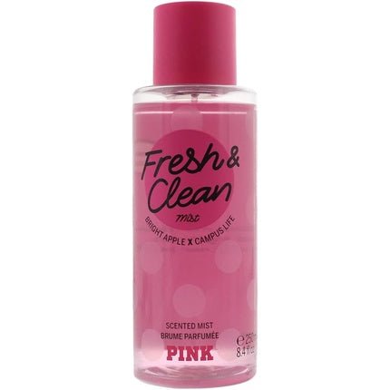 Victoria's Secret Clear Secret Pink Body Mist Fresh & Clean Eau de Toilette (EDT) Mixte 250ml - Maison des fragrances
