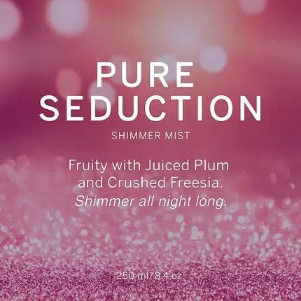 Victoria's Secret Pure Seduction Body with Juiced Plum and Crushed Freesia Notes - Pure Seduction Collection Shimmer Eau de Toilette (EDT) Femme 248ml - Maison des fragrances