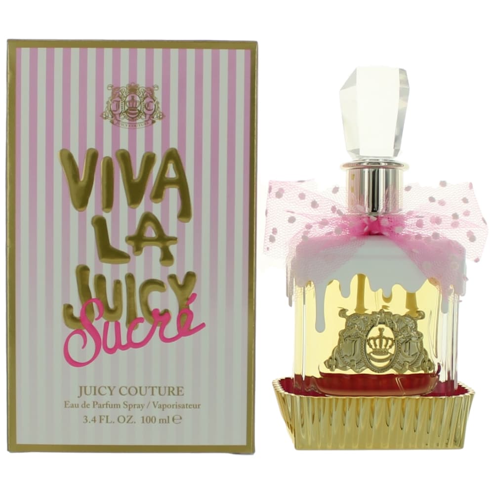 Viva La Juicy Sucre by Juicy Couture Eau De Parfum Spray 3.4 oz 100 ml Women - Maison des fragrances