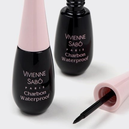 Vivienne Sabo Waterproof Liquid Eyeliner Charbon Black - Maison des fragrances