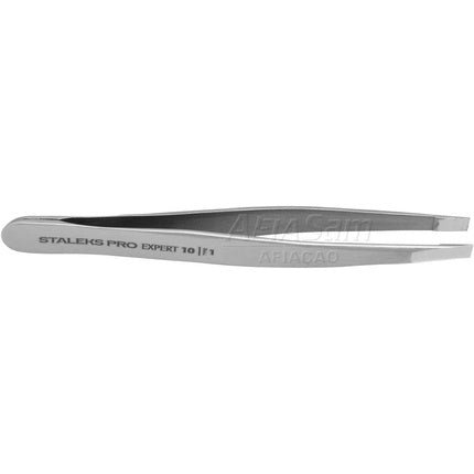 Vj Eyebrow Tweezers Expert Staleks TE - 10 Wide Slanted Edges - Maison des fragrances