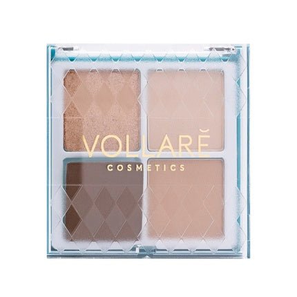 Vollare Eyeshadow Palette Crystal Clear Sand 48g - Maison des fragrances