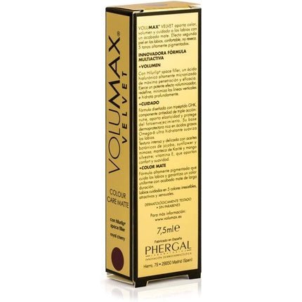 Volumax Velvet Matte Finish Lip Balm 5 Shades Royal Cherry 7.5ml - Maison des fragrances