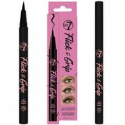 W7 Cosmetics Flick & Grip Adhesive Eyeliner Black Line Waterproof Eyelash Glue - Maison des fragrances