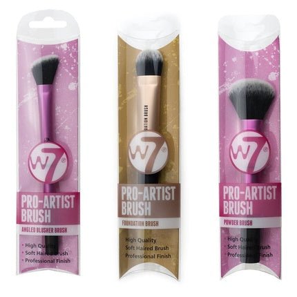 W7 Cosmetics Pro Artist Foundation Brush High - Quality Soft Professional Surface - Maison des fragrances