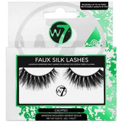 W7 Faux Silk False Lashes Calypso Reusable Black False Eyelashes 1 Pair - Maison des fragrances