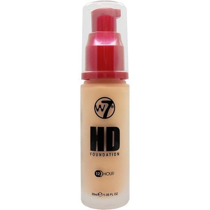 W7 HD Foundation Oil - Free Liquid Foundation for Poreless Matte Medium Coverage 30ml Early Tan - Maison des fragrances