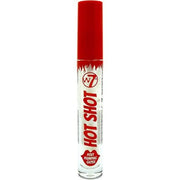 W7 Hot Shot Plumping Gloss Enhancing Plump Effect for Fuller Lips Clear Natural High Shine Finish - Maison des fragrances