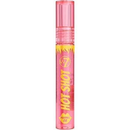 W7 Hot Shot Plumping Oil Enhancing and Repairing Plump Effect for Fuller Lips Clear and Soft Natural Everyday Lip Care 1 Count - Maison des fragrances