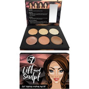 W7 Lift & Sculpt Cream Contour Kit Makeup Palette with Step - by - Step Instructions - Maison des fragrances