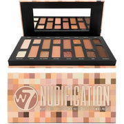 W7 Nudification Pressed Pigment Palette 16 High Impact Nude Colors Flawless Long - Lasting Glam Makeup - Maison des fragrances