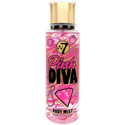 W7 Pink Diva Body Mist Eau de Toilette (EDT) Mixte - Maison des fragrances