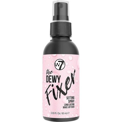 W7 The Fixer Makeup Setting Spray Dewy Finish Long - Lasting Ultra - Fine Formula Cruelty Free and Vegan - Maison des fragrances