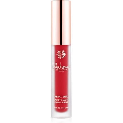 Wakeup Cosmetics Milano Petal Veil Liquid Lipstick 4ml No. 05 Royal Red - Maison des fragrances
