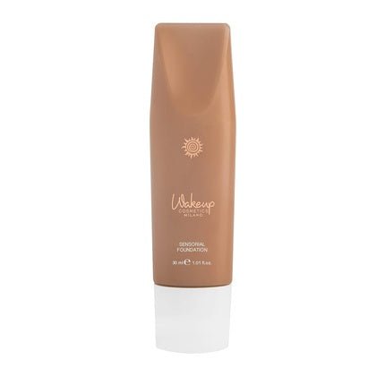Wakeup Cosmetics Sensorial Fluid Foundation Light Fluid Foundation with Fresh and Pleasant Texture Color NC44 Caramel 30g - Maison des fragrances