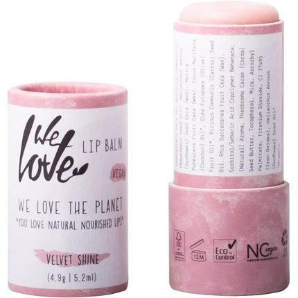 We Love The Planet Lip Balm Stick Velvet Shine 4.9g - Maison des fragrances