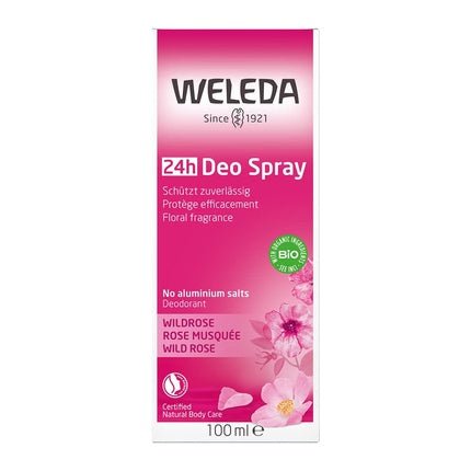Weleda Rosehip Deodorant 24h Protection Déodorant (Déo) Mixte 100ml - Maison des fragrances