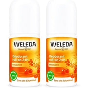 Weleda Sea-Buckthorn Deodorant Roll-On 24h - Pack of 2 Déodorant (Déo) Mixte 50ml - Maison des fragrances