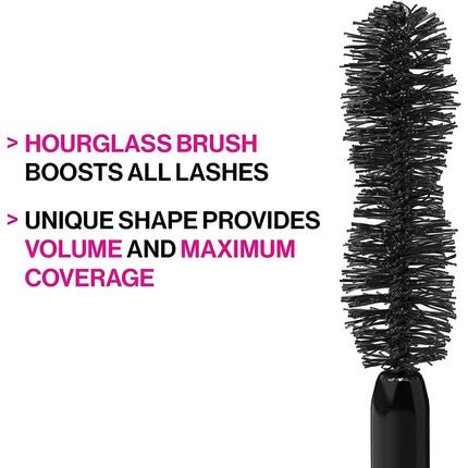wet n wild Big Poppa Mascara Intensive Volumizing Formula with Castor Oil - Blackest Black - Maison des fragrances