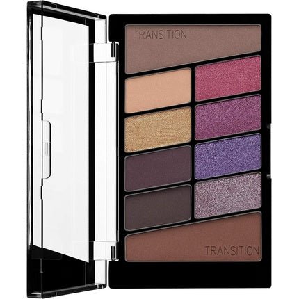 Wet 'n' Wild Color Icon 10 Pan Eyeshadow Palette 10 Bright and Matte Colors - V.I.Purple - Maison des fragrances
