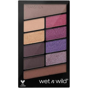 Wet 'n' Wild Color Icon 10 Pan Eyeshadow Palette 10 Bright and Matte Colors - V.I.Purple - Maison des fragrances
