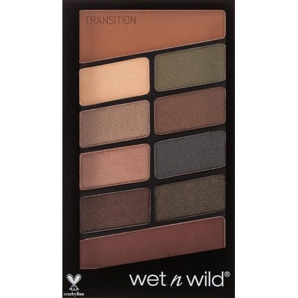 Wet N Wild Color Icon 10 Pan Eyeshadow Palette with 10 Bright Shades - Maison des fragrances