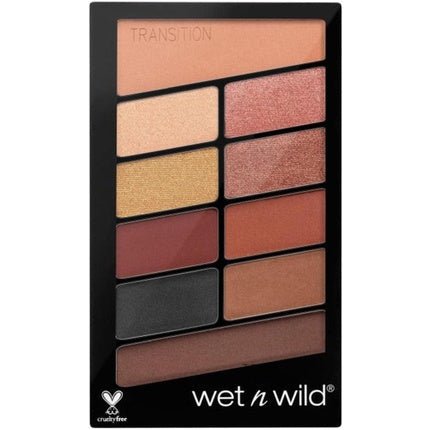 Wet 'N' Wild Color Icon 10 Pan Eyeshadow Palette with 10 Bright Shades - Maison des fragrances