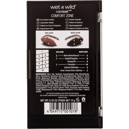 Wet N Wild Color Icon 10 Pan Eyeshadow Palette with 10 Bright Shades - Maison des fragrances