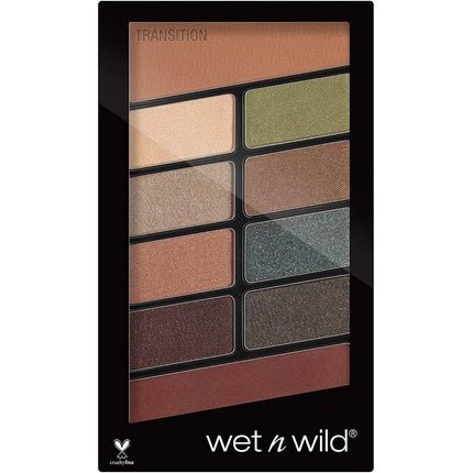 Wet N Wild Color Icon 10 Pan Eyeshadow Palette with 10 Bright Shades - Maison des fragrances