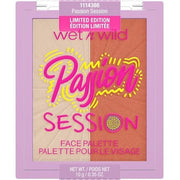 Wet 'n' Wild Face Palette Wild Crush Passion Collection Highlighter and Blusher Duo Infused with Passion Fruit Seed Oil Passion Session Blushlighter Palette Passion Session - Maison des fragrances