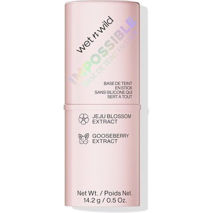 Wet n Wild Impossible Primer Stick Mattifying Primer with Brightening Gooseberry and Jeju Blossom Extract 1 Stick - Maison des fragrances