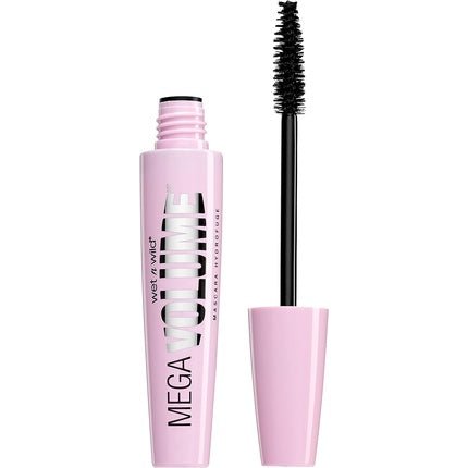 Wet 'n' Wild Mega Volume Mascara with Full Spiral Fiber Brush and Quick Loading Formula Enriched with Vitamin E Very Black - Maison des fragrances