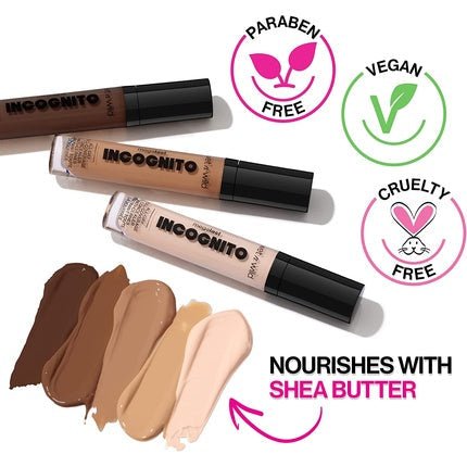 wet n wild Megalast Incognito Full - Coverage Concealer with Shea Butter Medium Honey - Maison des fragrances