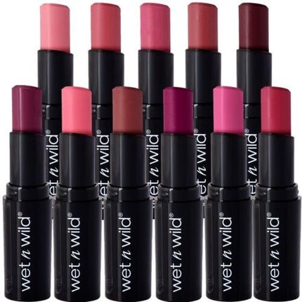 Wet N Wild Megalast Lip Color Lipstick - Semi - Matte Creamy Lip Color - Maison des fragrances