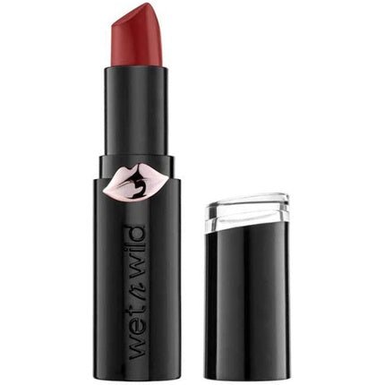 Wet n Wild Megalast Lipstick Long - Lasting Moisturizing Matte Lipstick with Microsphere Technology Natural Extracts Coenzyme Q10 Vitamin A & E Sasspot Red - Maison des fragrances