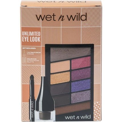 Wet n Wild Ultimate Eye Look Set with Brow Pomade and Color Icon Shadow Palette - V.2 - Maison des fragrances