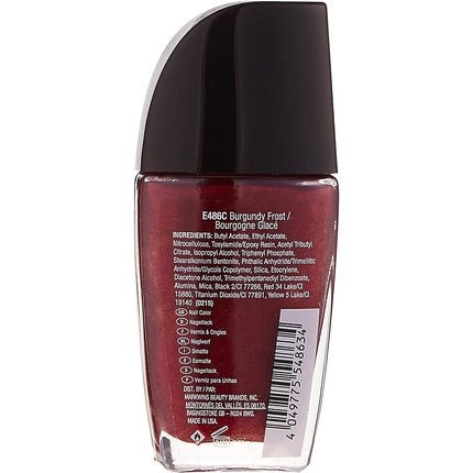 Wet 'n' Wild Wild Shine Nail Color Burgundy Frost 1 Count - Maison des fragrances