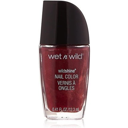 Wet 'n' Wild Wild Shine Nail Color Burgundy Frost 1 Count - Maison des fragrances