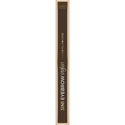 Wibo Eyebrow Stylist 3 In 1 Eyebrow Pencil With Brush Dark Brown 2 - Maison des fragrances