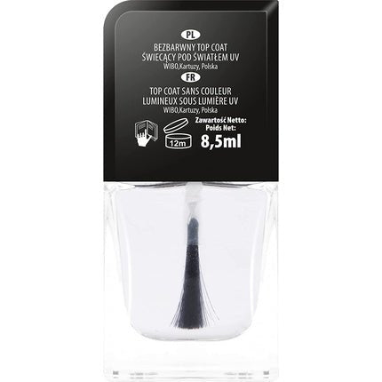 Wibo Fluo Top Coat Clear Nail Top Coat 8.5ml - Maison des fragrances