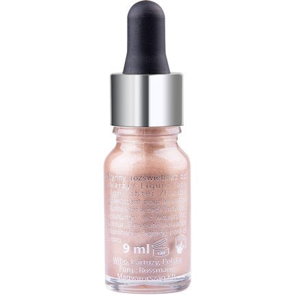 Wibo Liquid Highlighter Chrome Drops No. 2 - Radiant Chrome Nude - Maison des fragrances