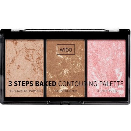 Wibo Wibo3 Steps Baked Contouring Palette - 10g - Maison des fragrances