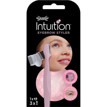 Wilkinson Sword Eyebrow Styler Intuition 3 blades - Maison des fragrances