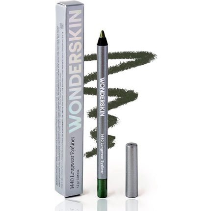 Wonderskin 1440 Longwear Eyeliner Waterproof Eye Pencils for Women Makeup Long Lasting Eye Makeup Olive - Maison des fragrances