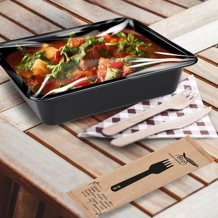 Wooden Fork 16cm Individually Packed - Maison des fragrances